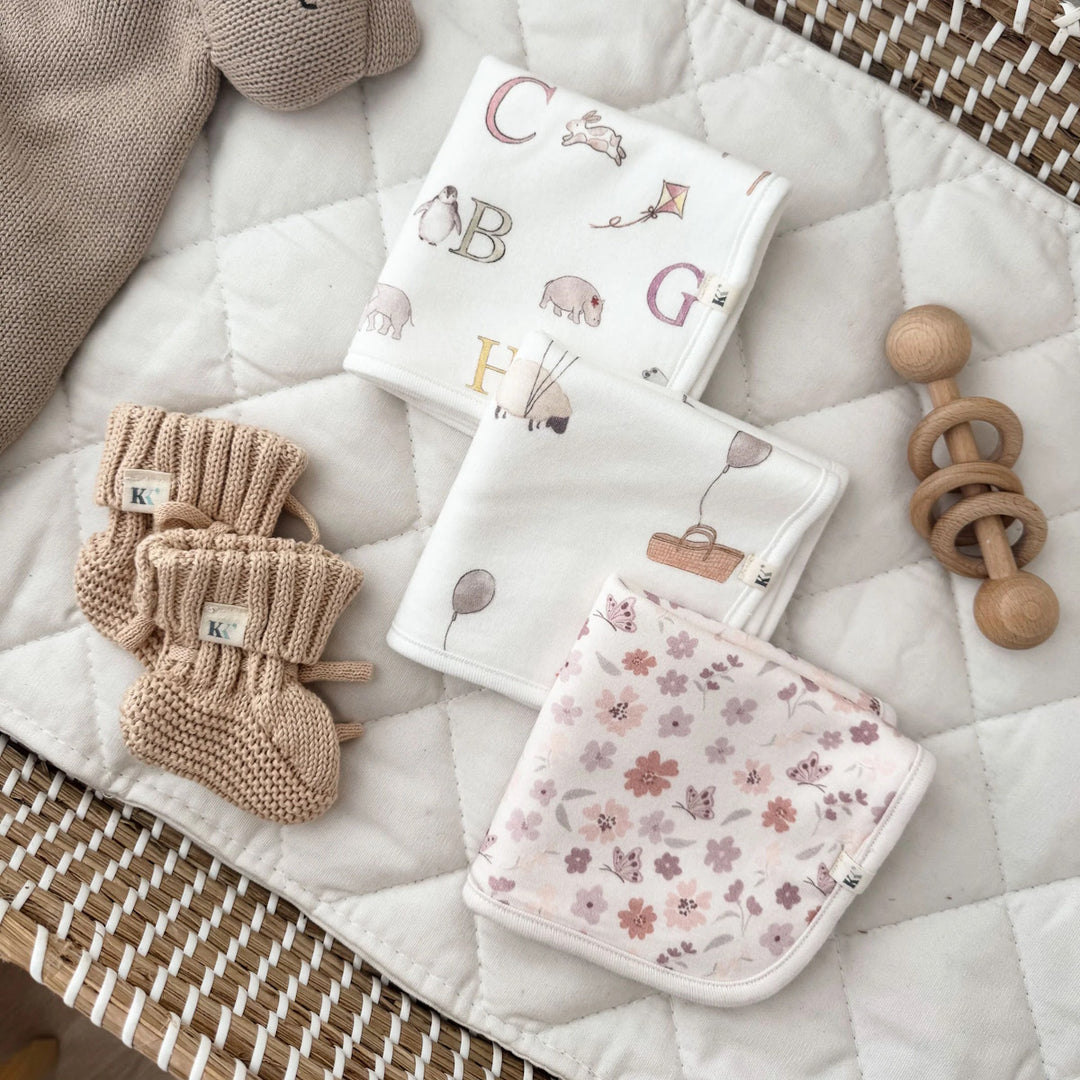 Kays+Kins Bamboo Washcloth - 3 Pack