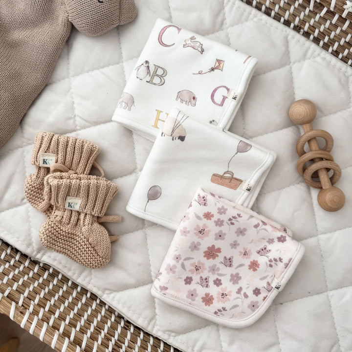 Kays+Kins Bamboo Washcloth - 3 Pack