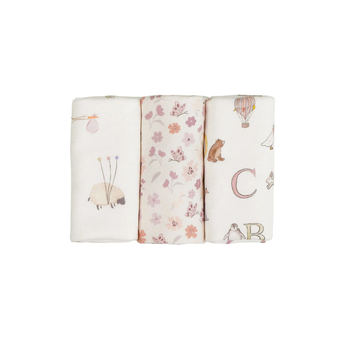 Kays+Kins Bamboo Washcloth - 3 Pack