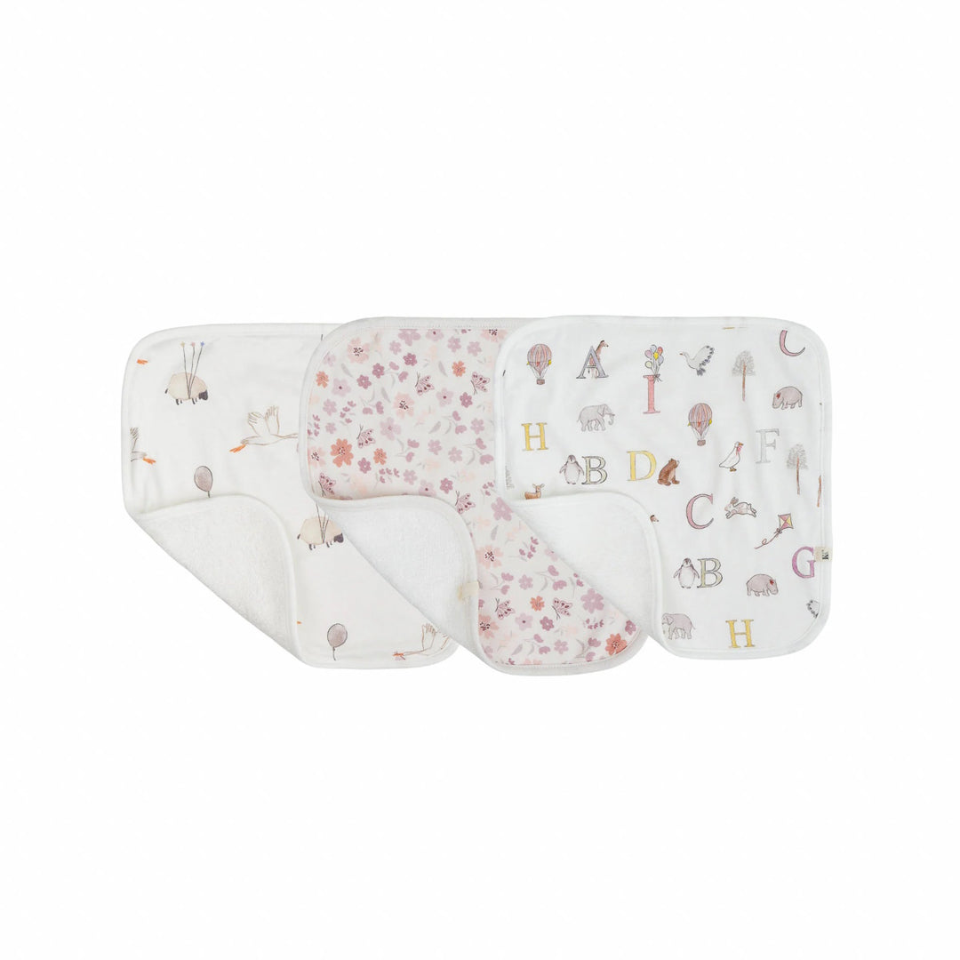 Kays+Kins Bamboo Washcloth - 3 Pack
