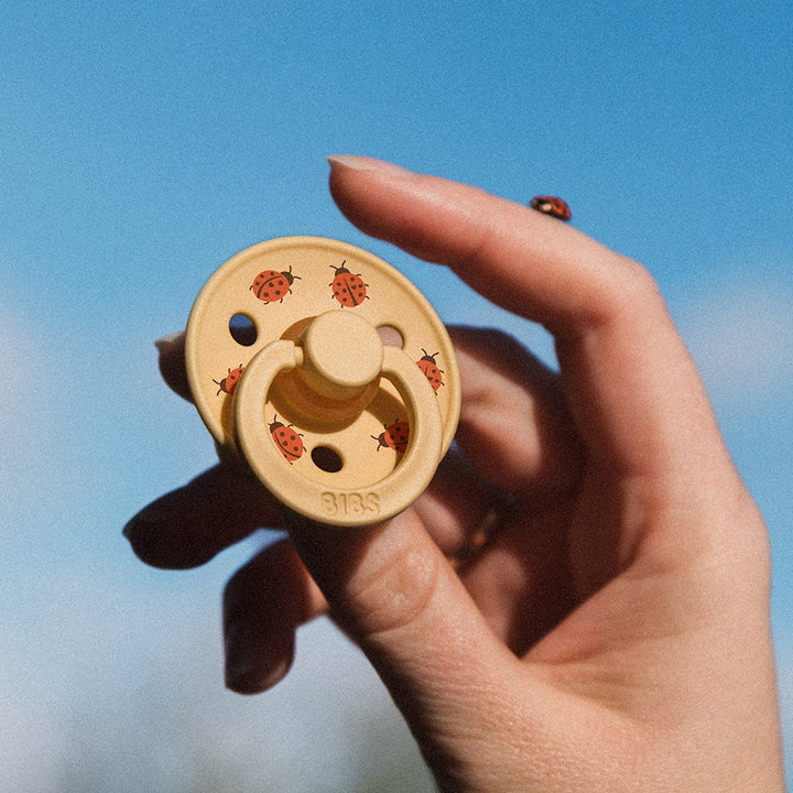 BIBS 2 Pack Studio Collection Colour Latex Pacifier