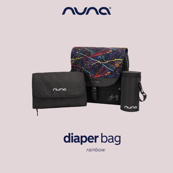 NUNA DIAPER BAG (RAINBOW COLLECTION)