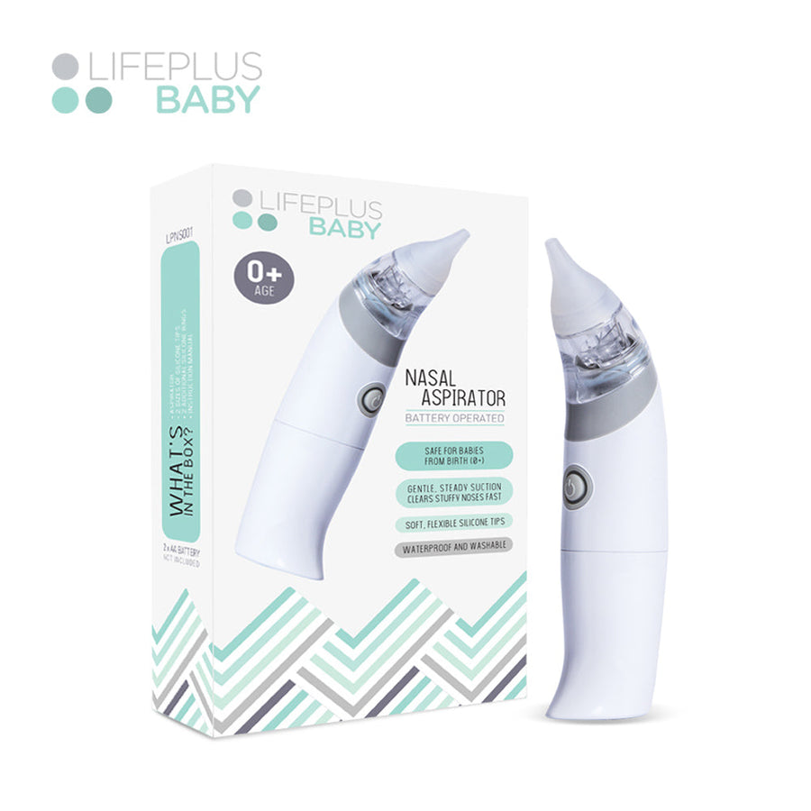 LifePlus Baby electric nasal aspirator with retail box