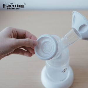 Haenim NexusFit Silicone Diaphragm being fitted to the pump