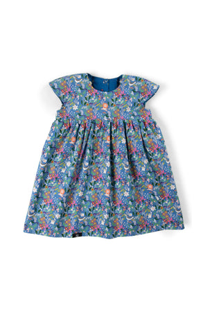 Maison Q Nine Yards Reversible Babydoll Dress