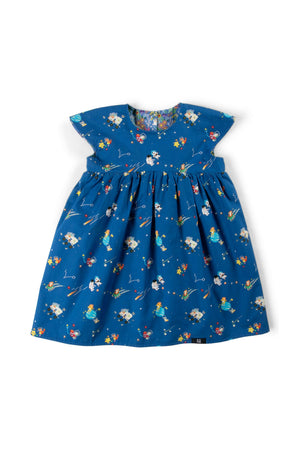 Maison Q Nine Yards Reversible Babydoll Dress