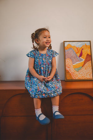 Maison Q Nine Yards Reversible Babydoll Dress