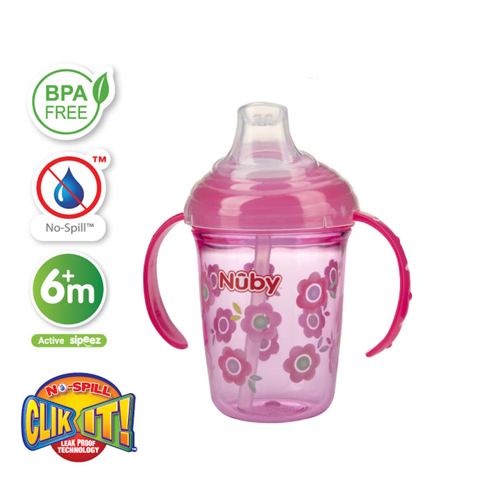 Nuby Tritan Spout Cup with Handles 8oz/240ml