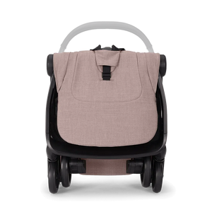 Nuna VIAA cabn Stroller in Calla - folded, front