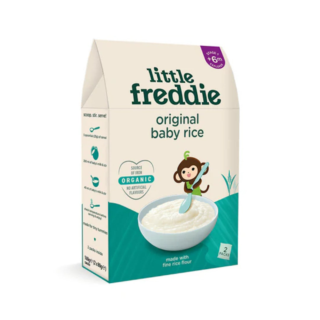 Little Freddie Simply Baby Rice (Tent Box) 2 X 80g (6m+)