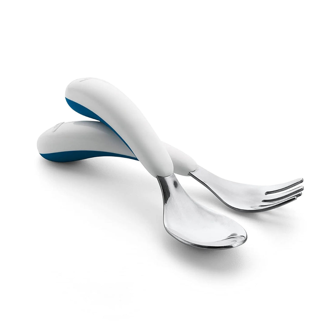 OXO Tot Fork & Spoon Set - Teal