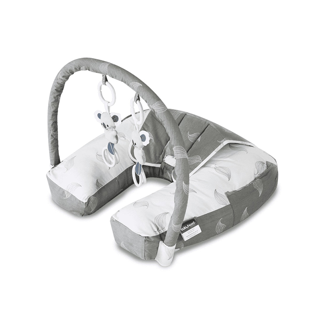 Babyhood Organic Nursing Pillow with Toybar