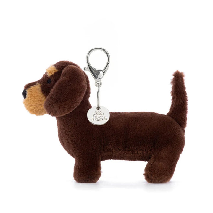 Jellycat Otto Sausage Dog Bag Charm (11cm x 4cm)