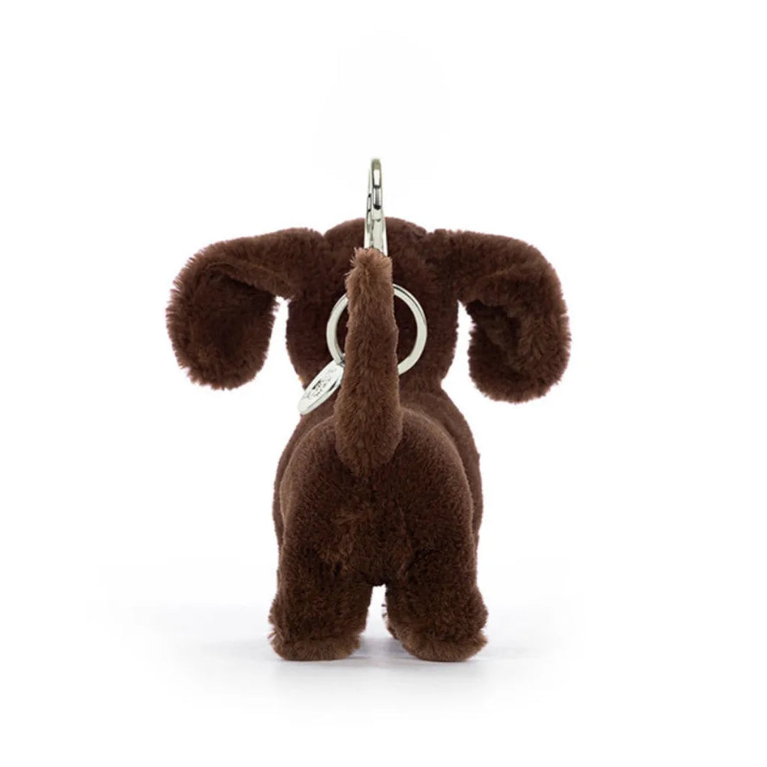 Jellycat Otto Sausage Dog Bag Charm (11cm x 4cm)