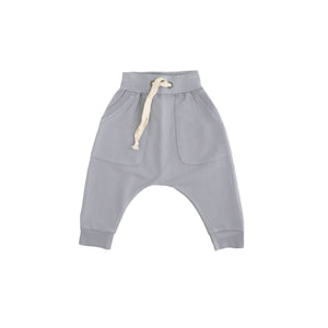 Child wearing Kays+Kins Sleet slouch pants