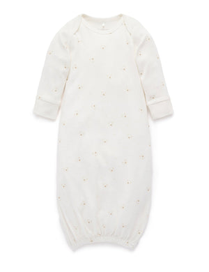 Purebaby Sleepsuit in Vanilla Bear - official product photo 1