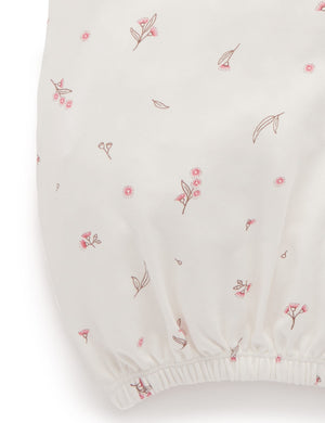 Purebaby Sleepsuit in Vanilla Blossom - official product photo 3