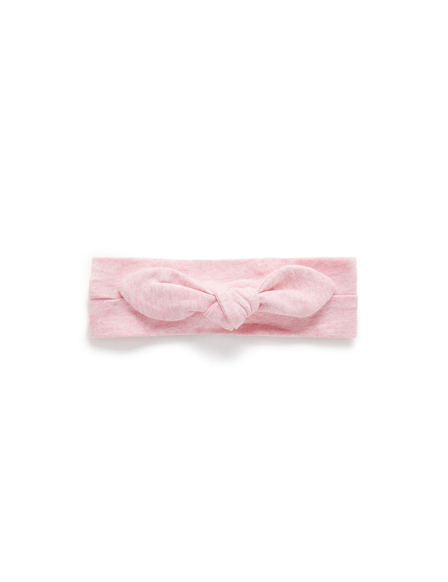 Purebaby Essentials Knot Headband - Peony Melange