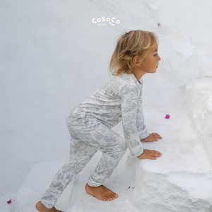 Cosoco Kids Estate Pajamas - Estate Grey