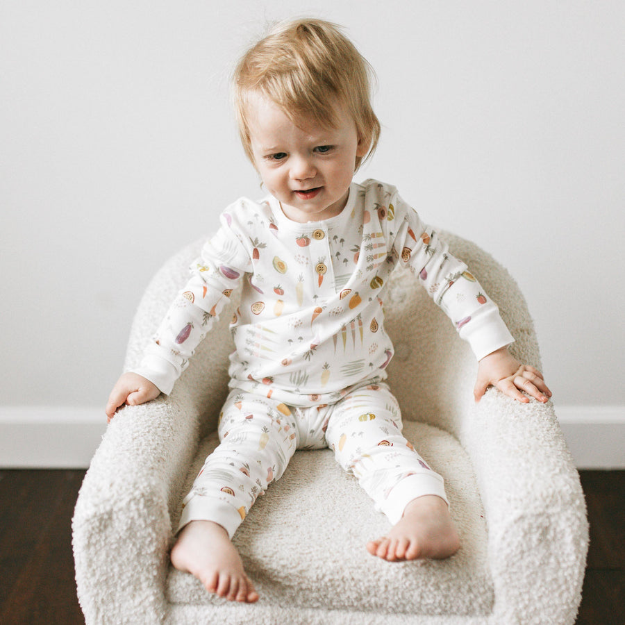 KAYS + KINS PJ Set - Veggie Patch - 12-18M