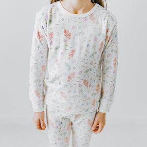 KAYS + KINS PJ Set - Seabloom - 2-3Y