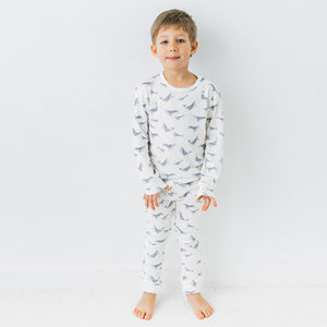 KAYS + KINS PJ Set - Whales Lullaby - 1-2Y