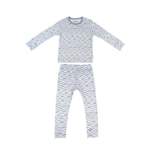 KAYS + KINS PJ Set - Waves - 1-2Y