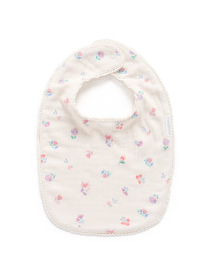 Purebaby Marigold Print Bib