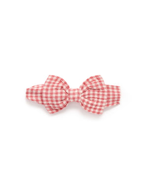 Purebaby Gingham Bow Headband - Lilly Pilly Gingham