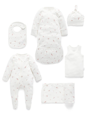 Purebaby Newborn Hospital Pack - Vanilla Blossom