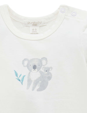 Purebaby Koala Friends 3 Piece Gift Pack, koala illustration detail