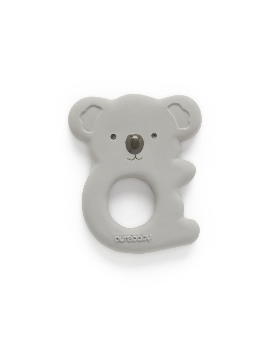Purebaby Koala Teether in grey