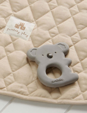 Purebaby Koala Teether in grey