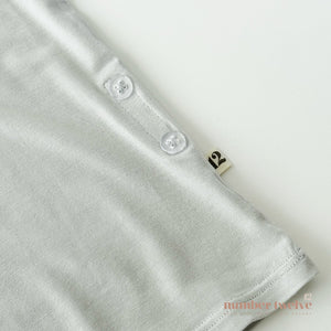 Number Twelve Bamboo Pyjamas Stone, waistband detail