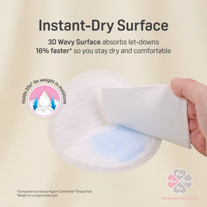 Pigeon ComfyDry Breast Pads 72pcs