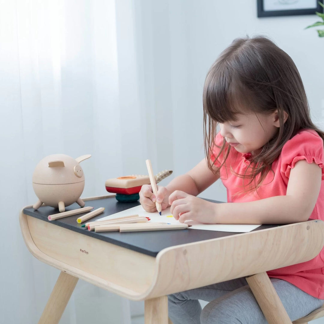 Plan Toys Table & Chair - Black