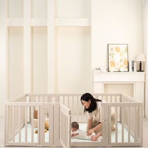GingerBubs Large Play Mat + Playpen Bundle - lifestyle
