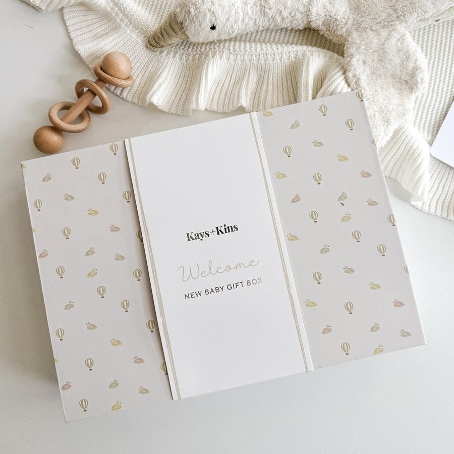 Kays+Kins Premium Gift Box with printed sleeve