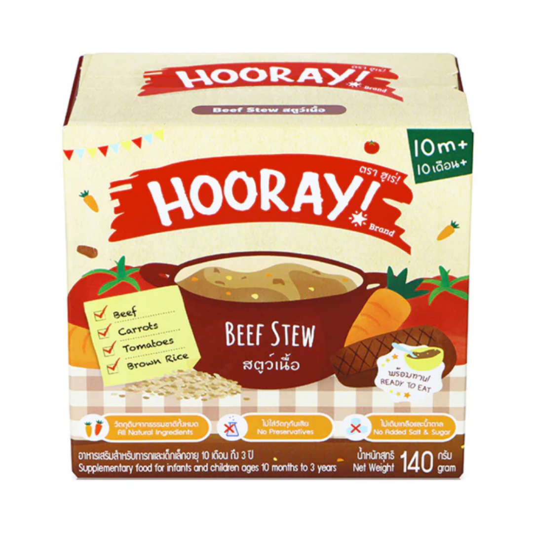 HOORAY! Beef Stew 140g