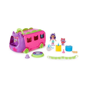 Gabby's Dollhouse Purrfect Party Bus Playset