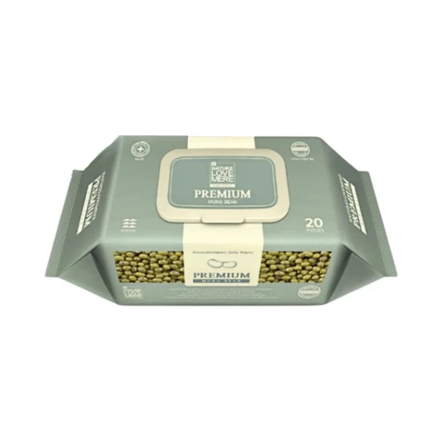 Nature Love Mere Baby Wipes Premium Mungbean Wipes (Cap)