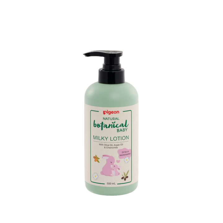 Pigeon Natural Botanical Baby Milky Lotion 500ml