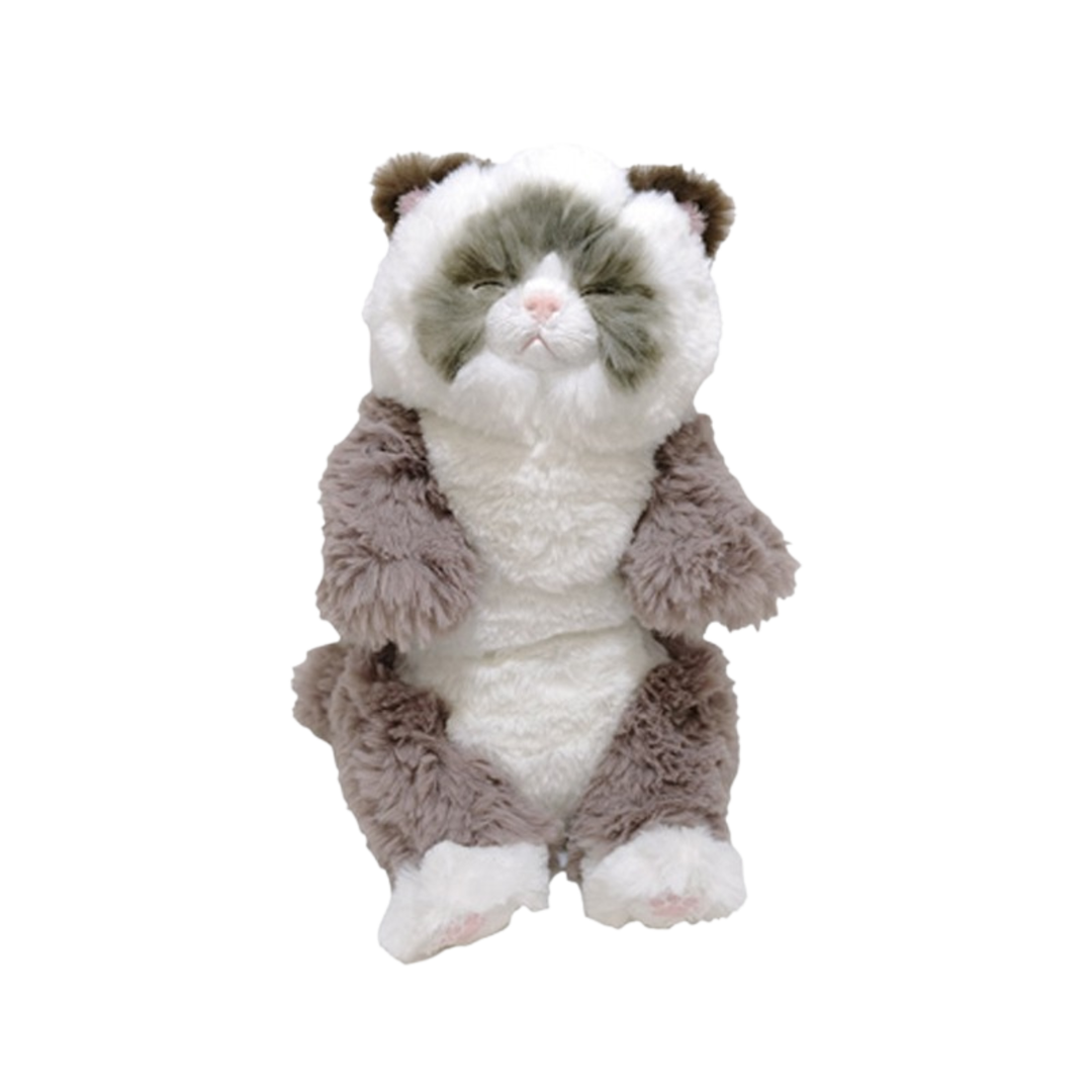 Sunlemon Lying Cat Sleeping Face Stuffed Toy