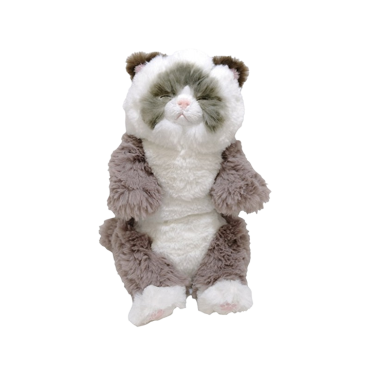 Sunlemon Lying Cat Sleeping Face Stuffed Toy