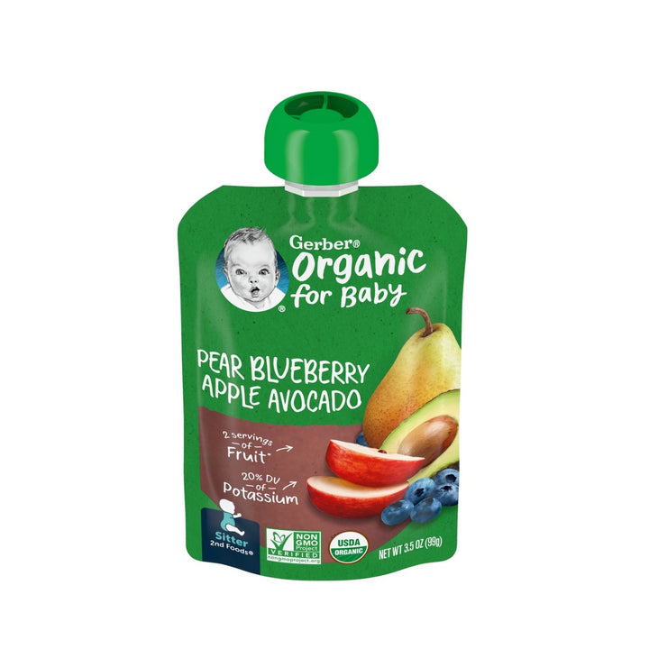 Gerber Organic Puree Pouch (99g)