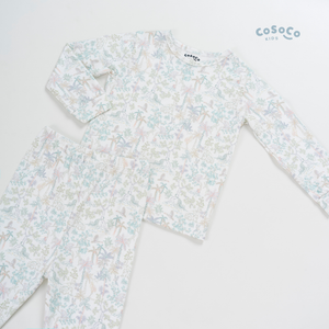 Cosoco Kids Pajamas - Rainbow Tropics