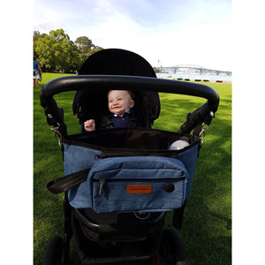 Akarana Baby Multipurpose Stroller Organizer Blue