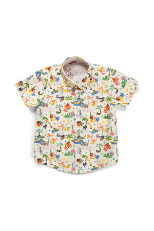 Maison Q Raining C&D Reversible Shirt