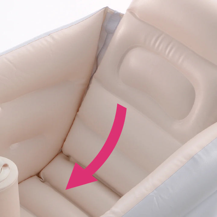 Richell Bath Tub With Support Soft Baby Bath Step Up