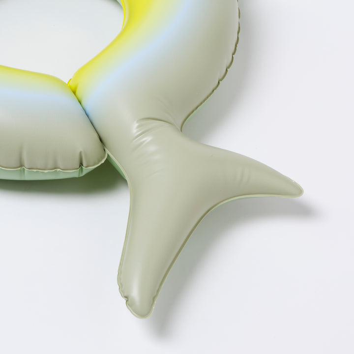 Sunnylife Kiddy Pool Ring Shark Tribe Khaki